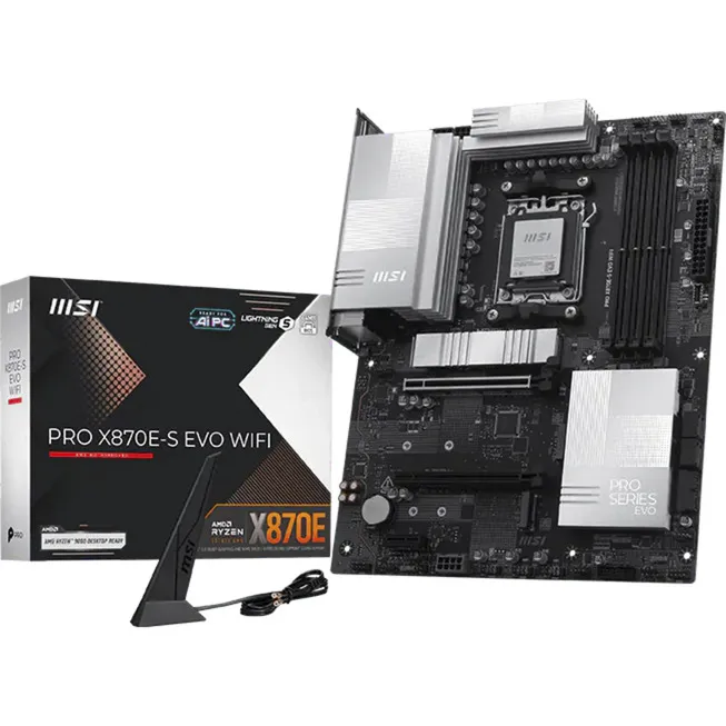 PRO X870E-S EVO WIFI, Scheda madre
