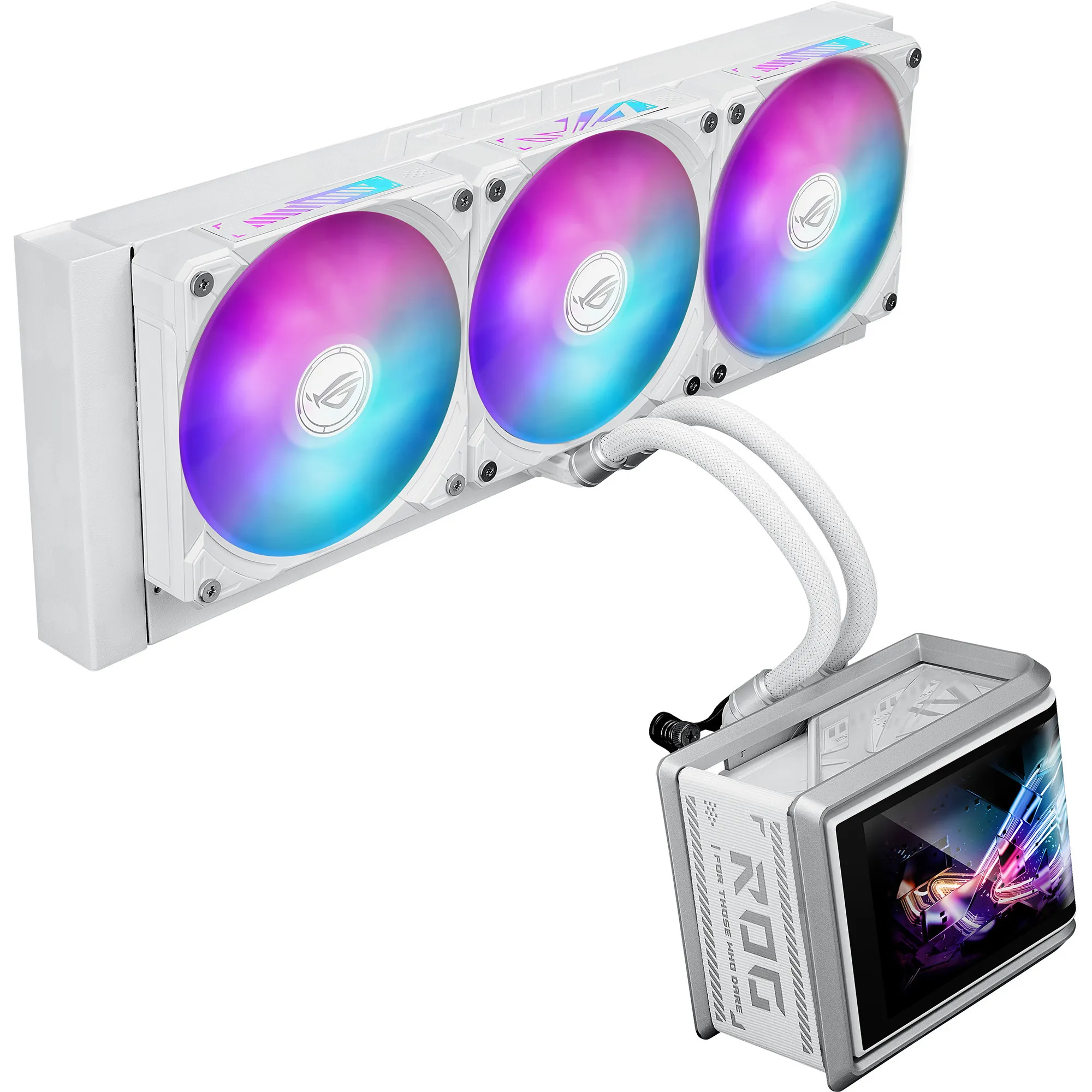 ROG Ryuo IV SLC 360 ARGB WHT, Raffreddamento ad acqua
