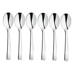 Set cucchiaini caffè 6 pz Inox 18/10 (11cm) MIRAGE Cromo lucido F17PN0622
