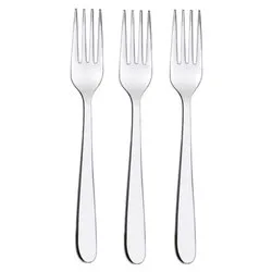 Set forchette tavola 3 pz Inox 18/10 (19,8cm) GOURMET Cromo lucido FF5PN0302