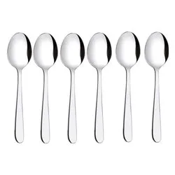 Set cucchiaini caffè 6 pz Inox 18/10 (13,1cm) GOURMET Cromo lucido FF5PN0621