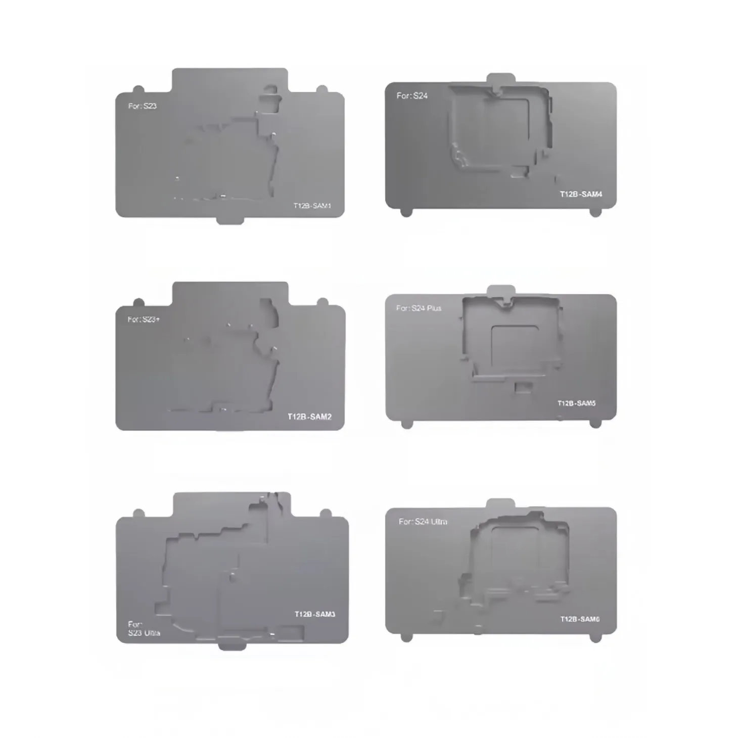 Supporti di Lavoro PCB Samsung Galaxy S23 - S24 Series per Piastra Sunshine SS-T12B