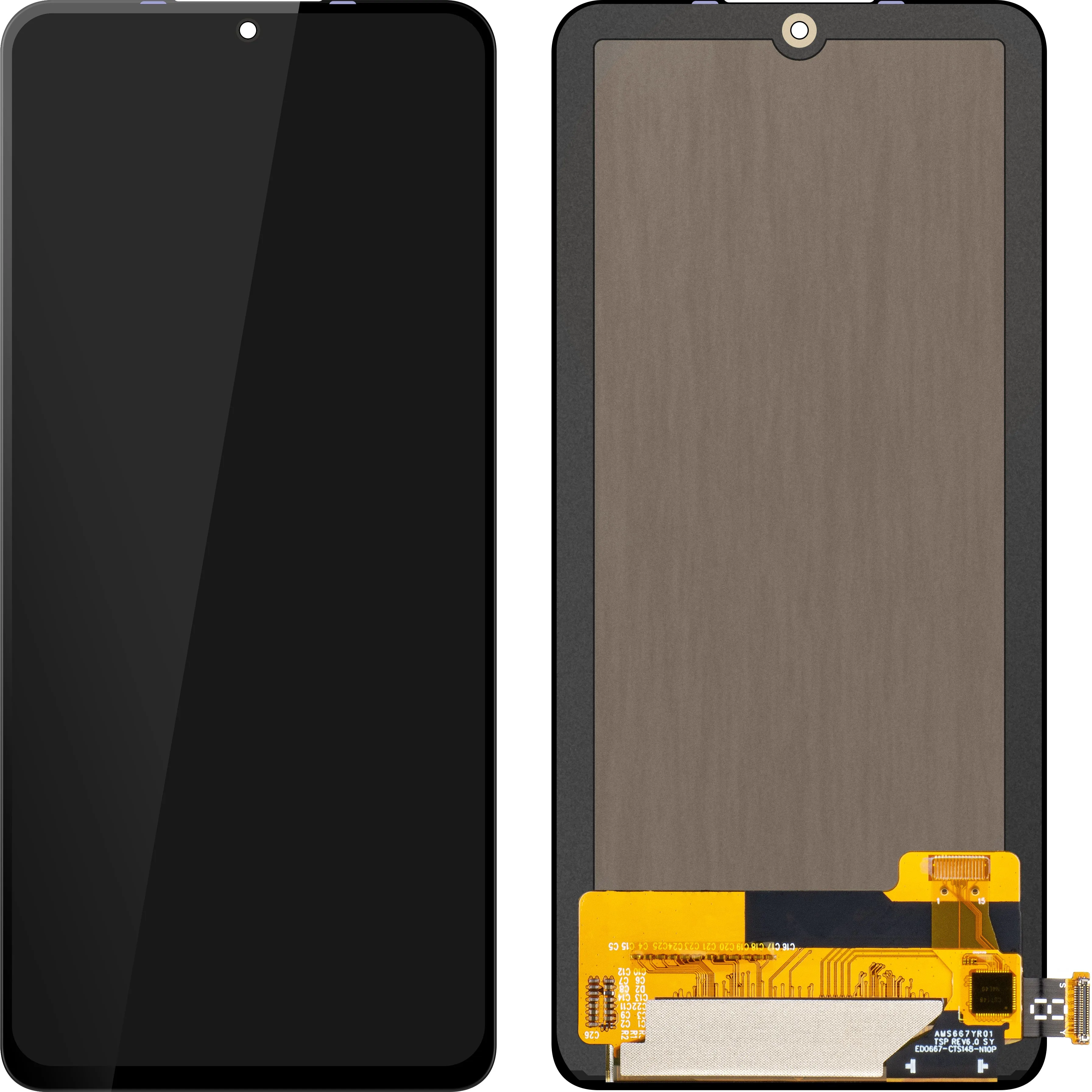 Display con Touchscreen MP compatibile con Xiaomi Poco X4 Pro 5G / Redmi Note 10 Pro / Note 10 Pro Max / Note 11 Pro, Versione OLED