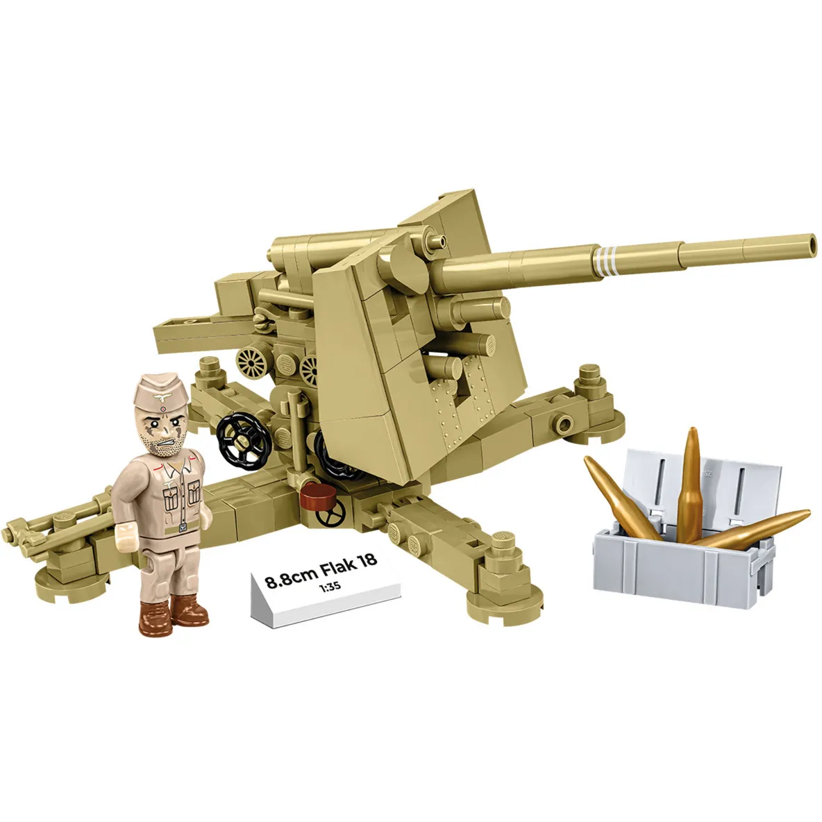 8.8 cm Flak 18, Giochi di costruzione