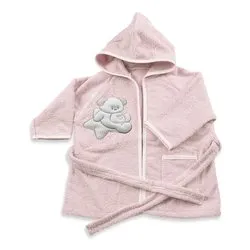 Accappatoio (0-6m) SWEET Spugna Rosa 050 4000 371