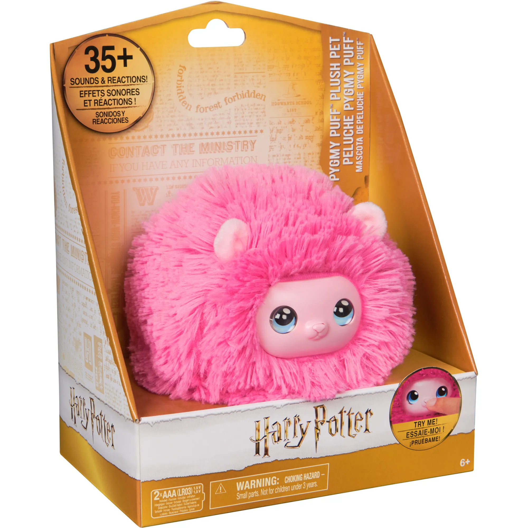 Wizarding World Harry Potter - Mini peluche interattivo, Peluche animali