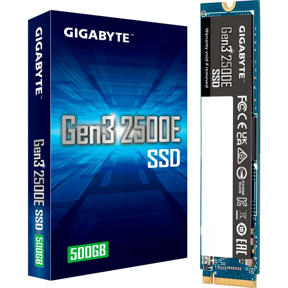 Gen3 2500E SSD 500 GB, Disco a stato solido