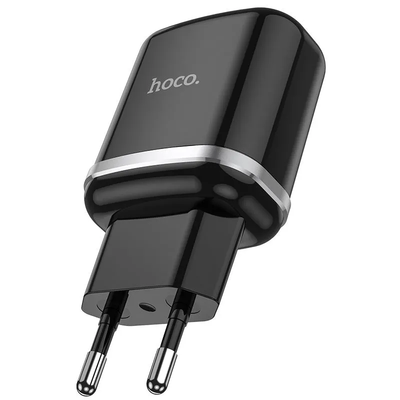 Caricatore da rete HOCO N3, 18W, 3A, 1 x USB-A, Nero