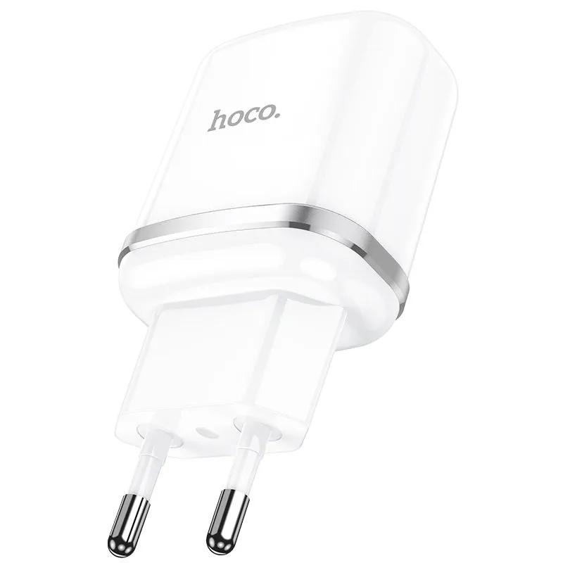 Caricatore da rete HOCO N3, 18W, 3A, 1 x USB-A, Bianco