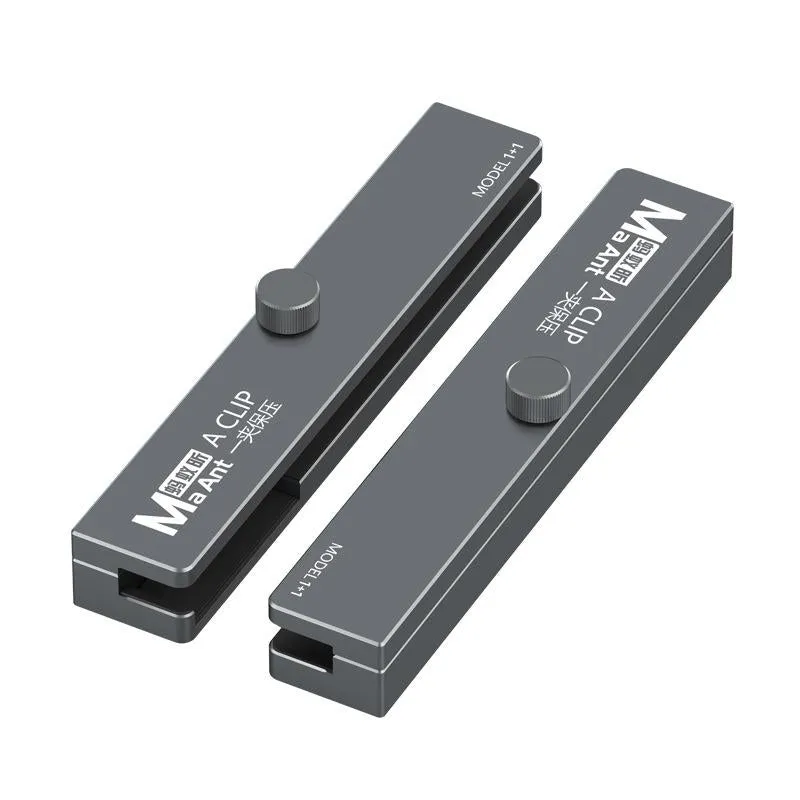 Presa MaAnt A Clip, Set 2 pezzi, Grigio