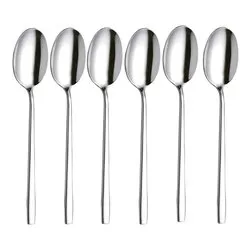 Set cucchiaini caffè 6 pz Inox 18/10 (14,5cm) INFINITO Cromo lucido FV7PN0621