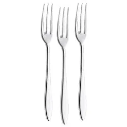 Set forchette dessert 3 pz Inox 18/10 (14,6cm) STYLE Cromo lucido FD6PN0338