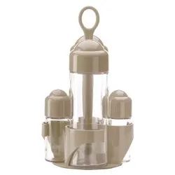 Set condimento 4 pz (21cm) Jolly COLOR STYLE Tortora V10121100447