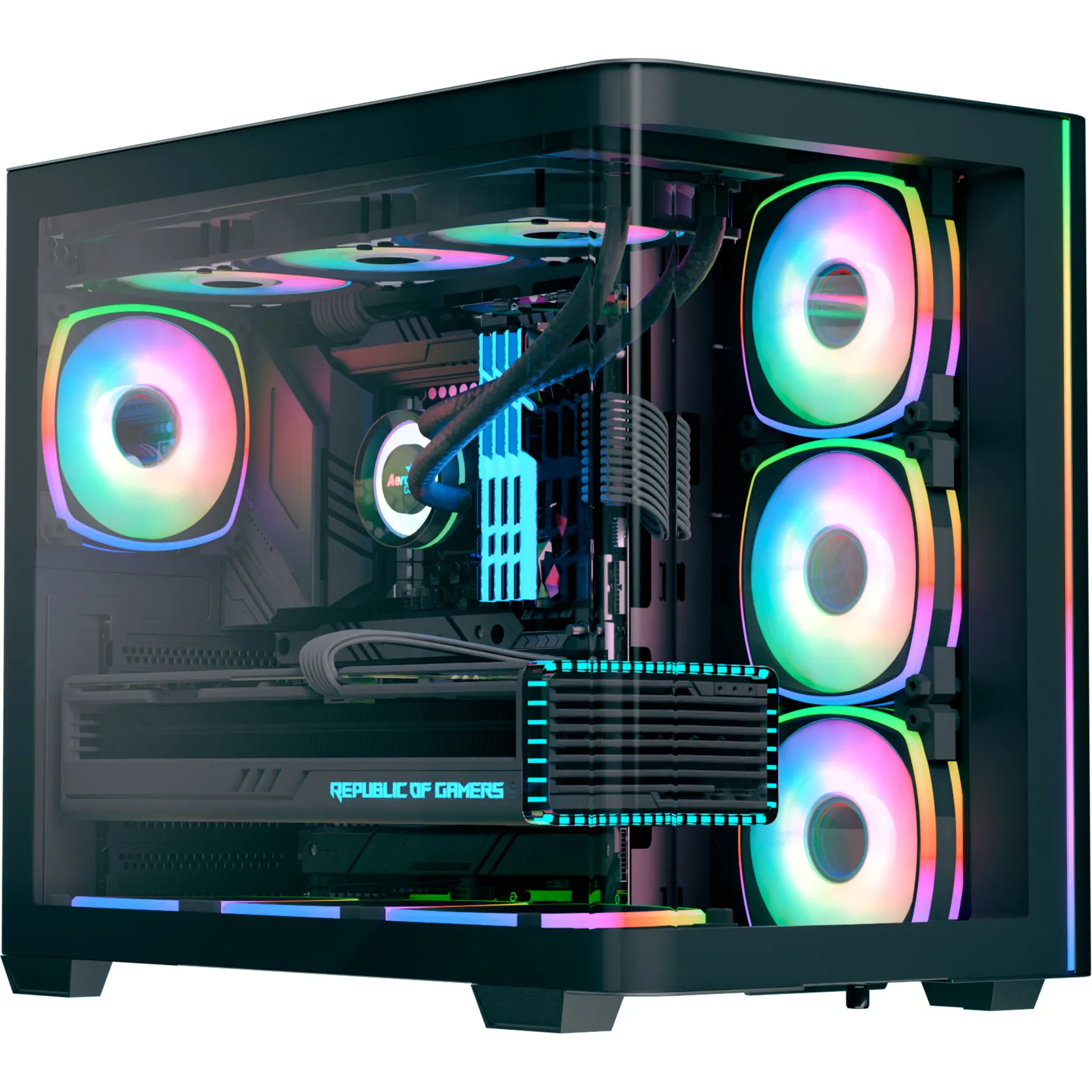 P500C EVO-G-BK-v1, Chassis Tower