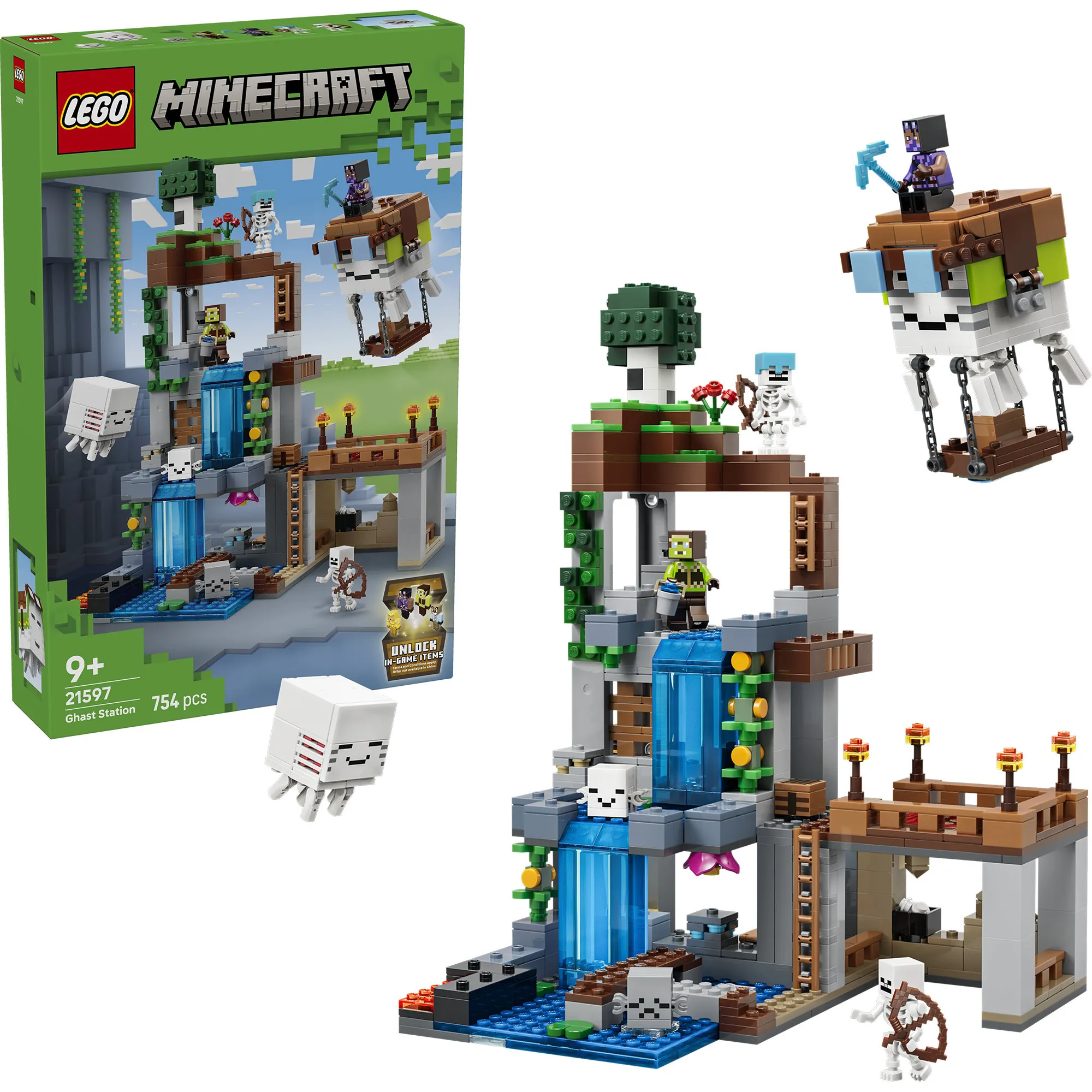 Minecraft Stazione Ghast, Giochi di costruzione