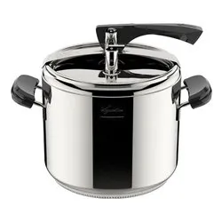 Pentola pressione Inox 18/10 (7Lt) con cestello LAGOFUSION CLASSICA 010001010507