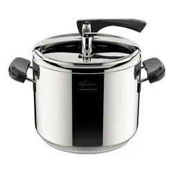 Pentola pressione Inox 18/10 (12Lt) con cestello LAGOFUSION CLASSICA 010001010512