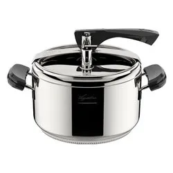 Pentola pressione Inox 18/10 (5Lt) con cestello LAGOFUSION CLASSICA 010001010505
