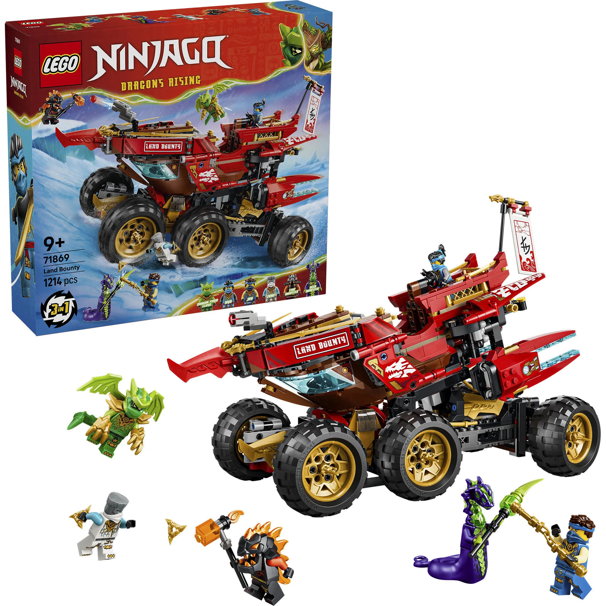 Ninjago Navigatore del Deserto, Giochi di costruzione