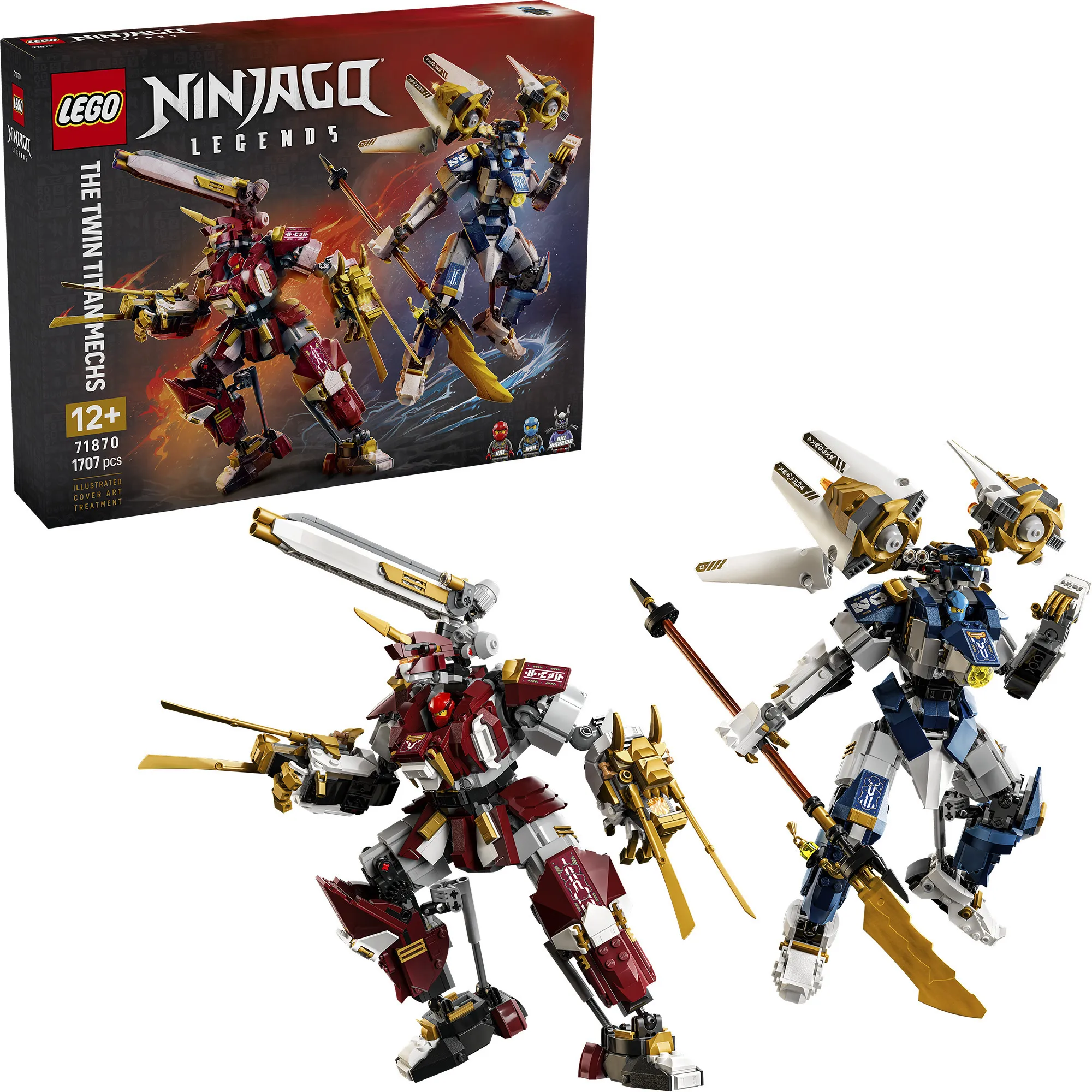 Ninjago I Mecha Titani Gemelli, Giochi di costruzione