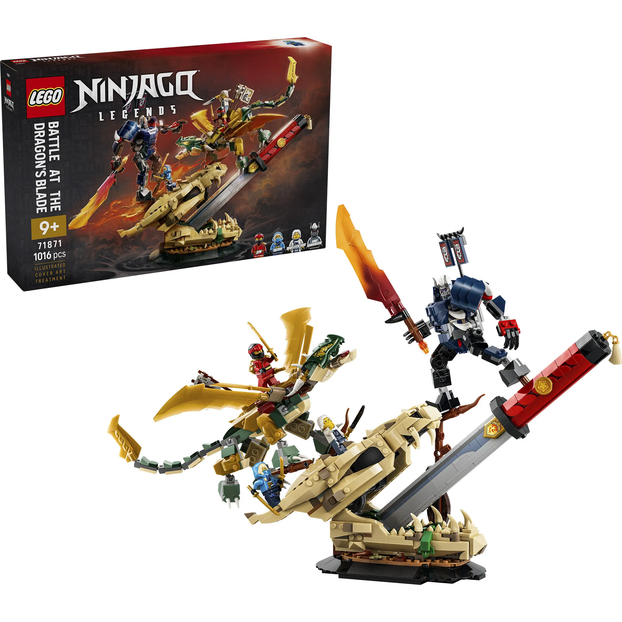 Ninjago Scontro sulla Lama del Drago, Giochi di costruzione