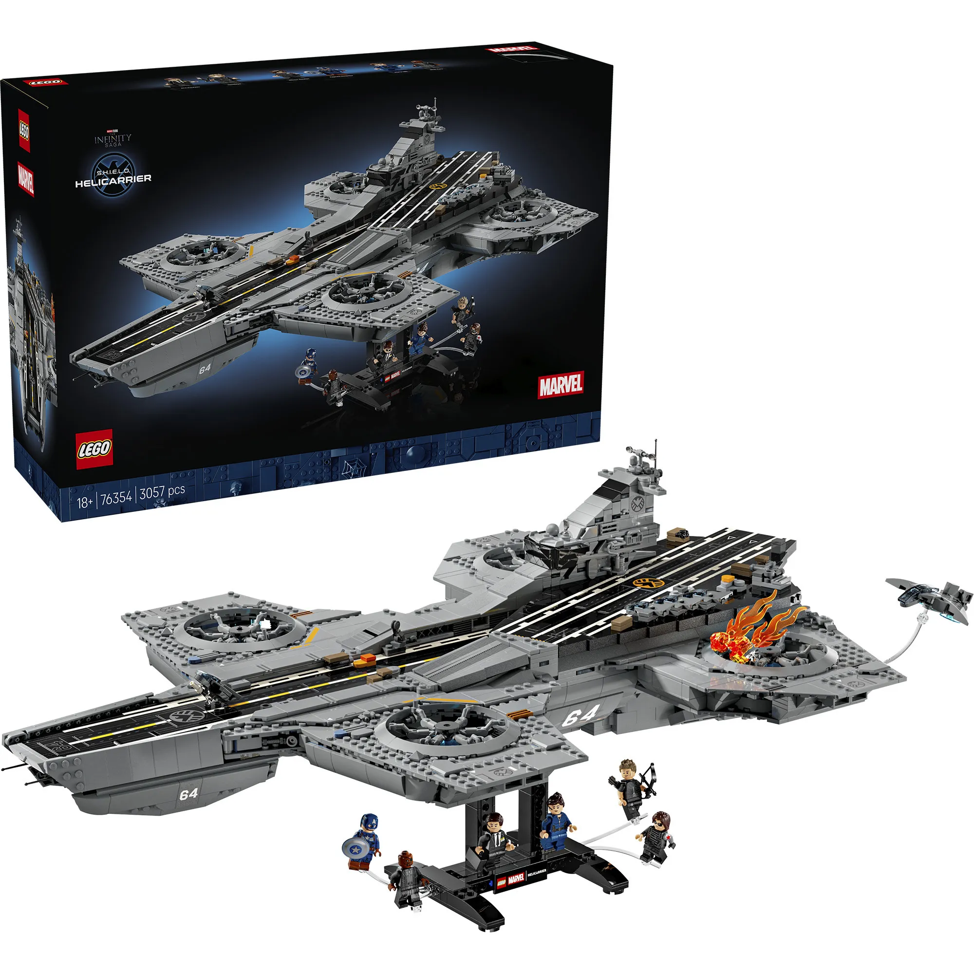 Marvel Super Heroes S.H.I.E.L.D.-Helicarrier, Giochi di costruzione