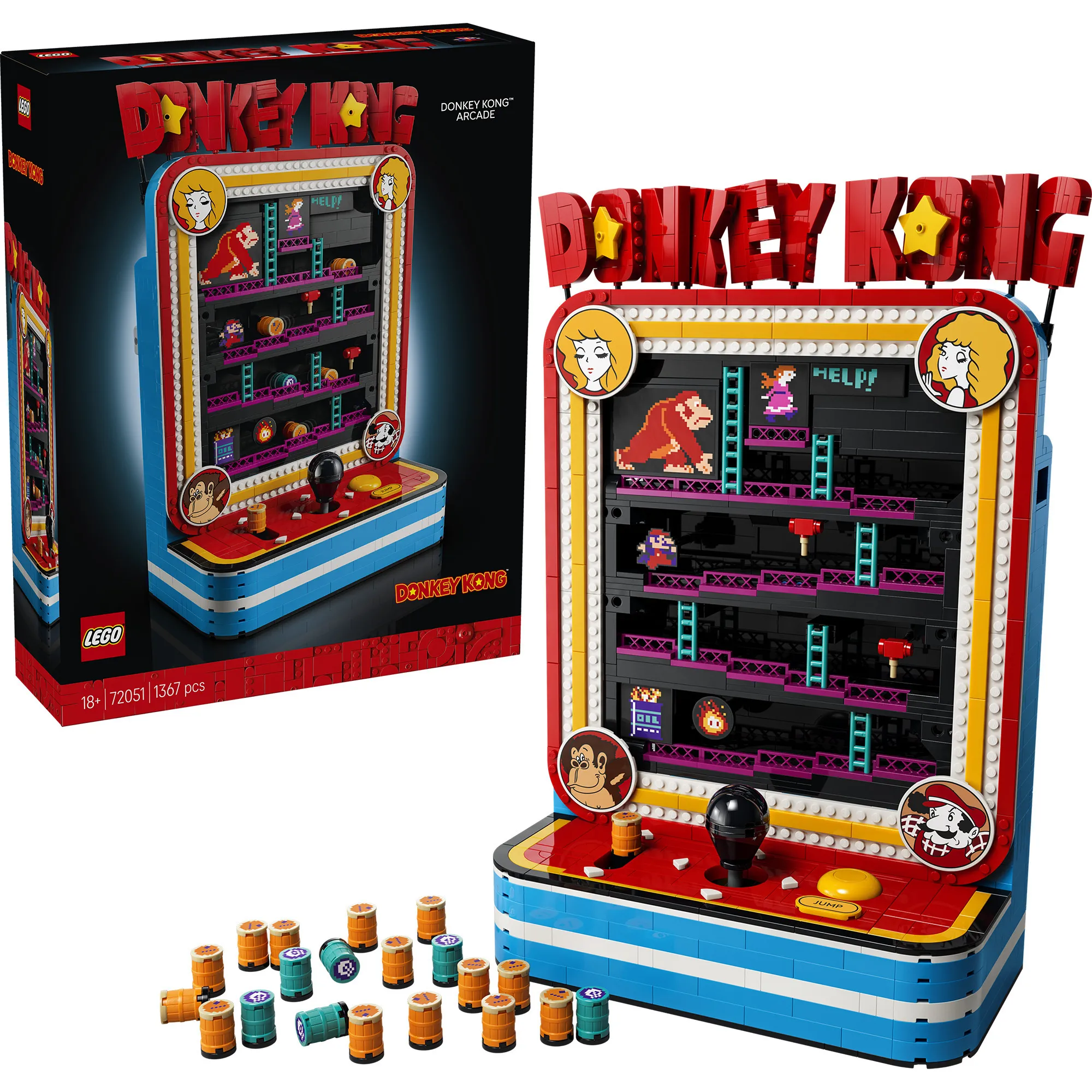 Donkey Kong Arcade, Giochi di costruzione