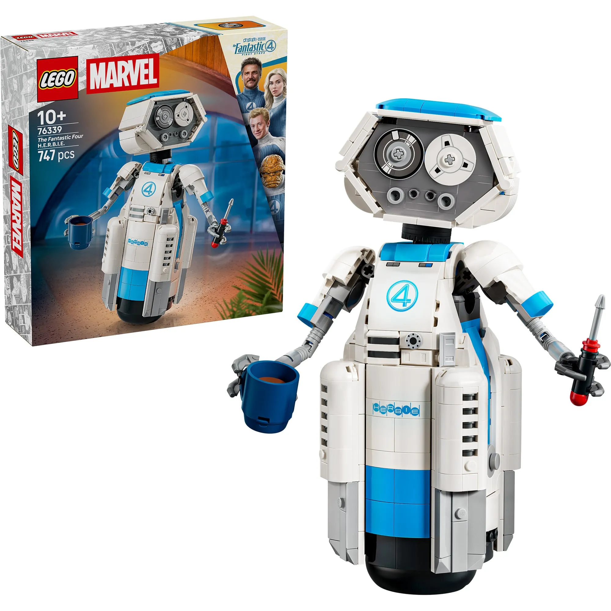 Marvel Super Heroes The Fantastic Four H.E.R.B.I.E., Giochi di costruzione