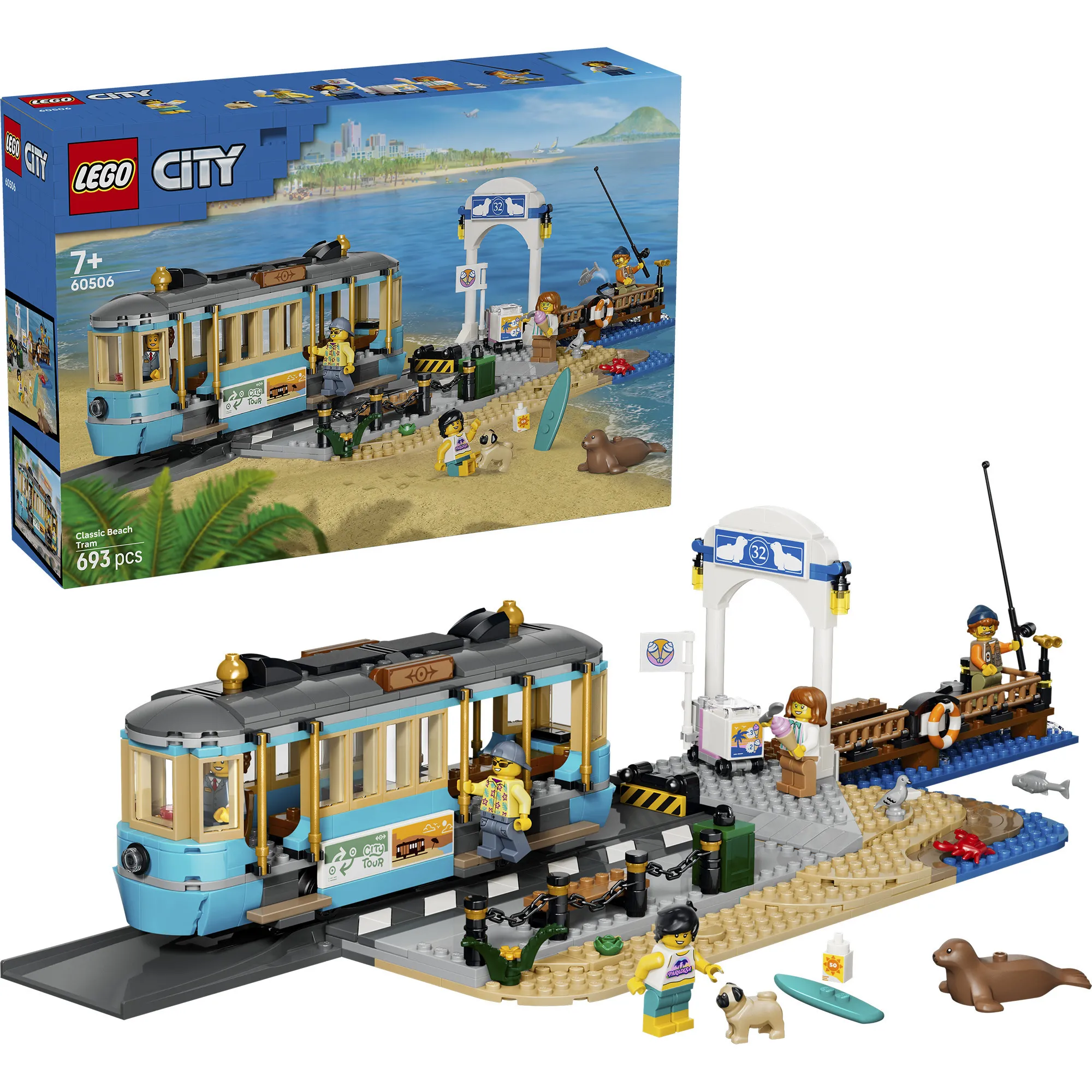 City Tram classico da spiaggia, Giochi di costruzione