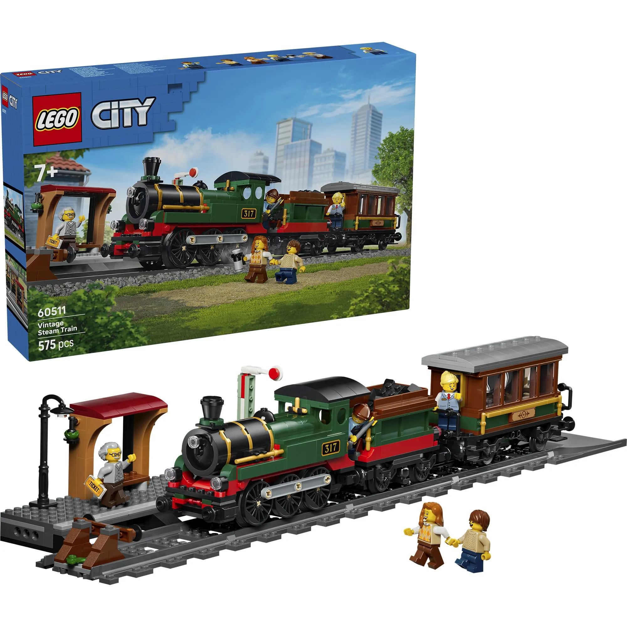 City Treno a vapore classico, Giochi di costruzione