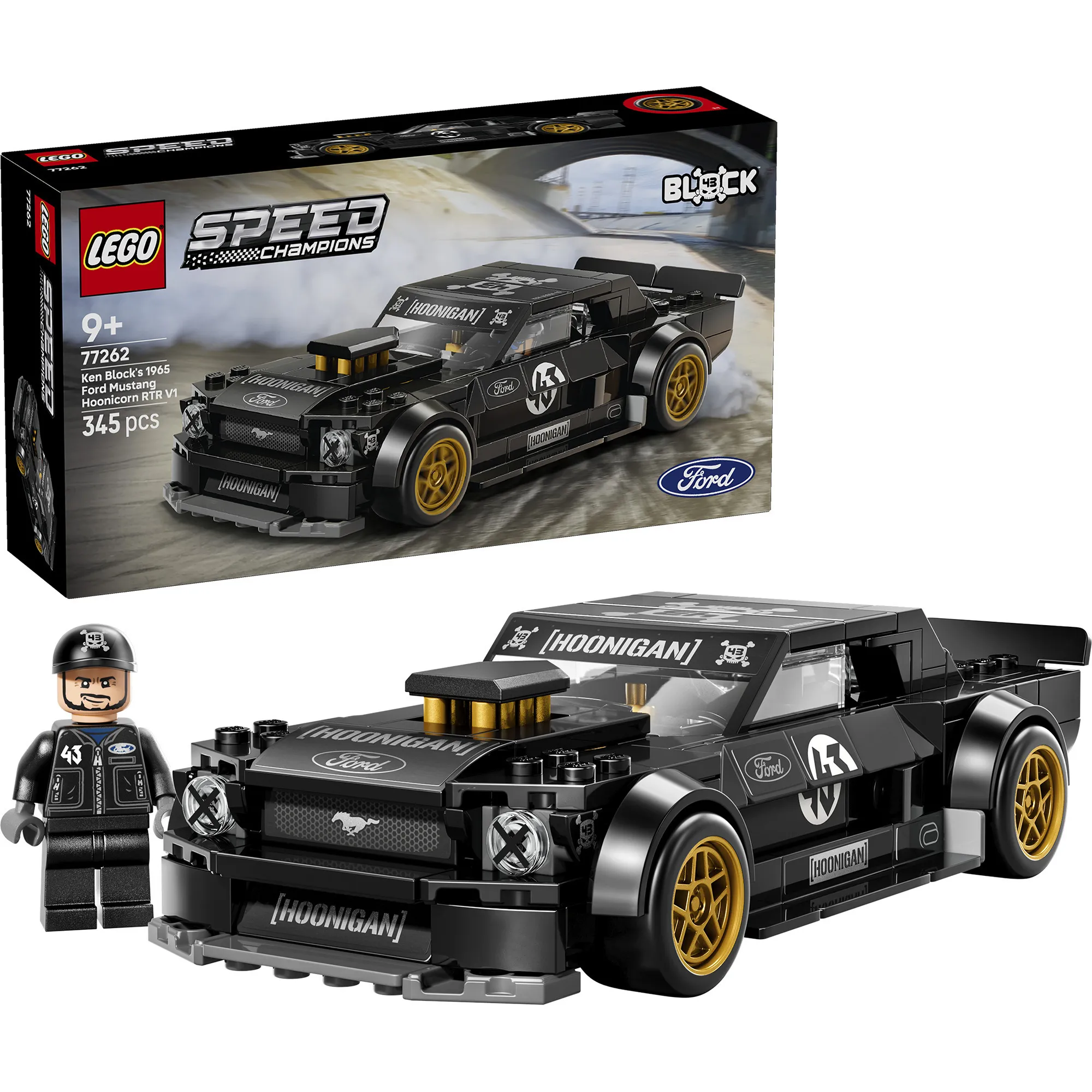 Speed Champions Ken Blocks 1965 Ford Mustang Hoonicorn V1, Giochi di costruzione
