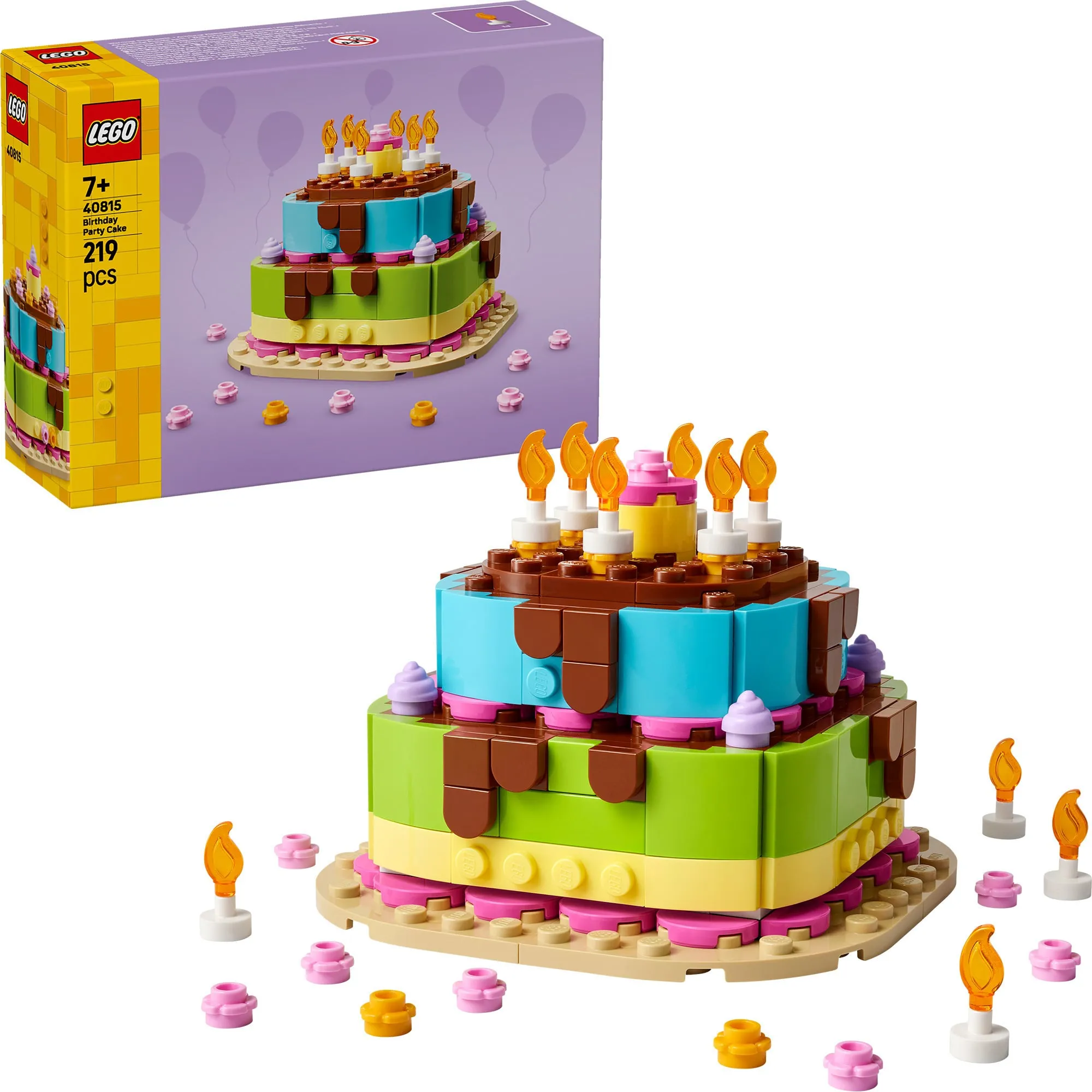 Torta di compleanno, Giochi di costruzione
