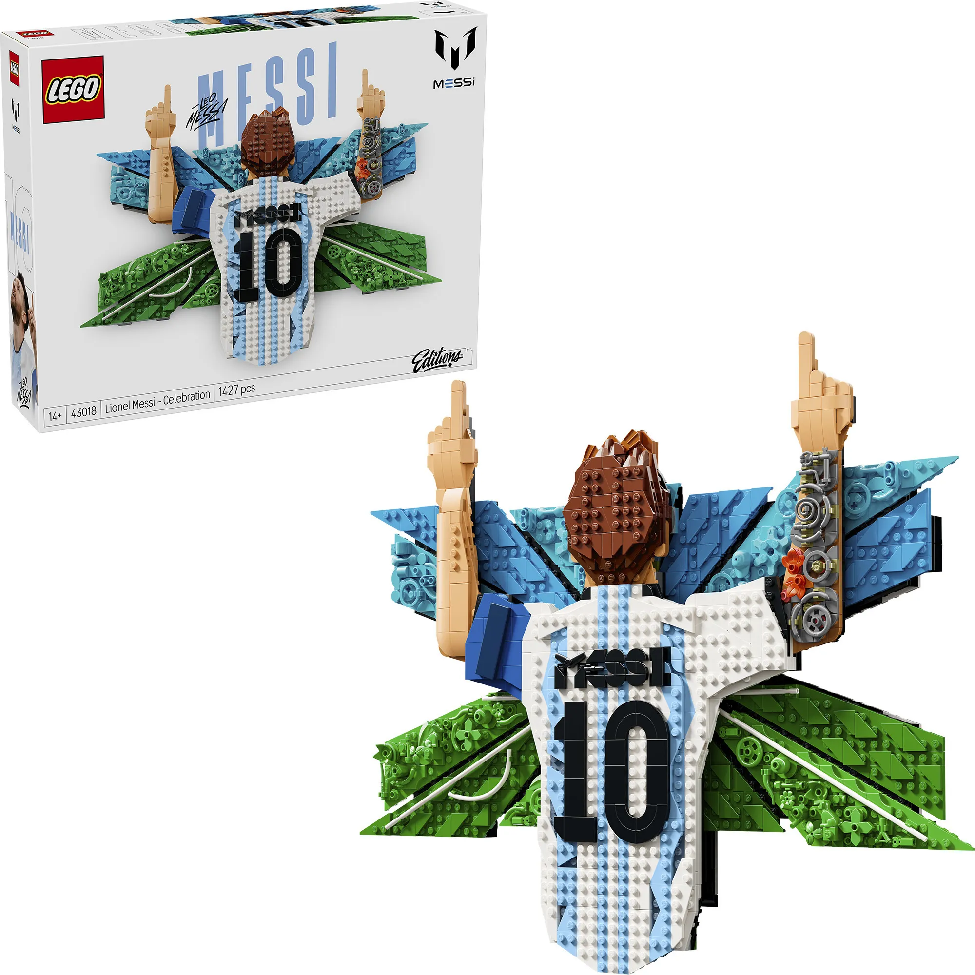 Editions Lionel Messi – Esultanza per il gol, Giochi di costruzione
