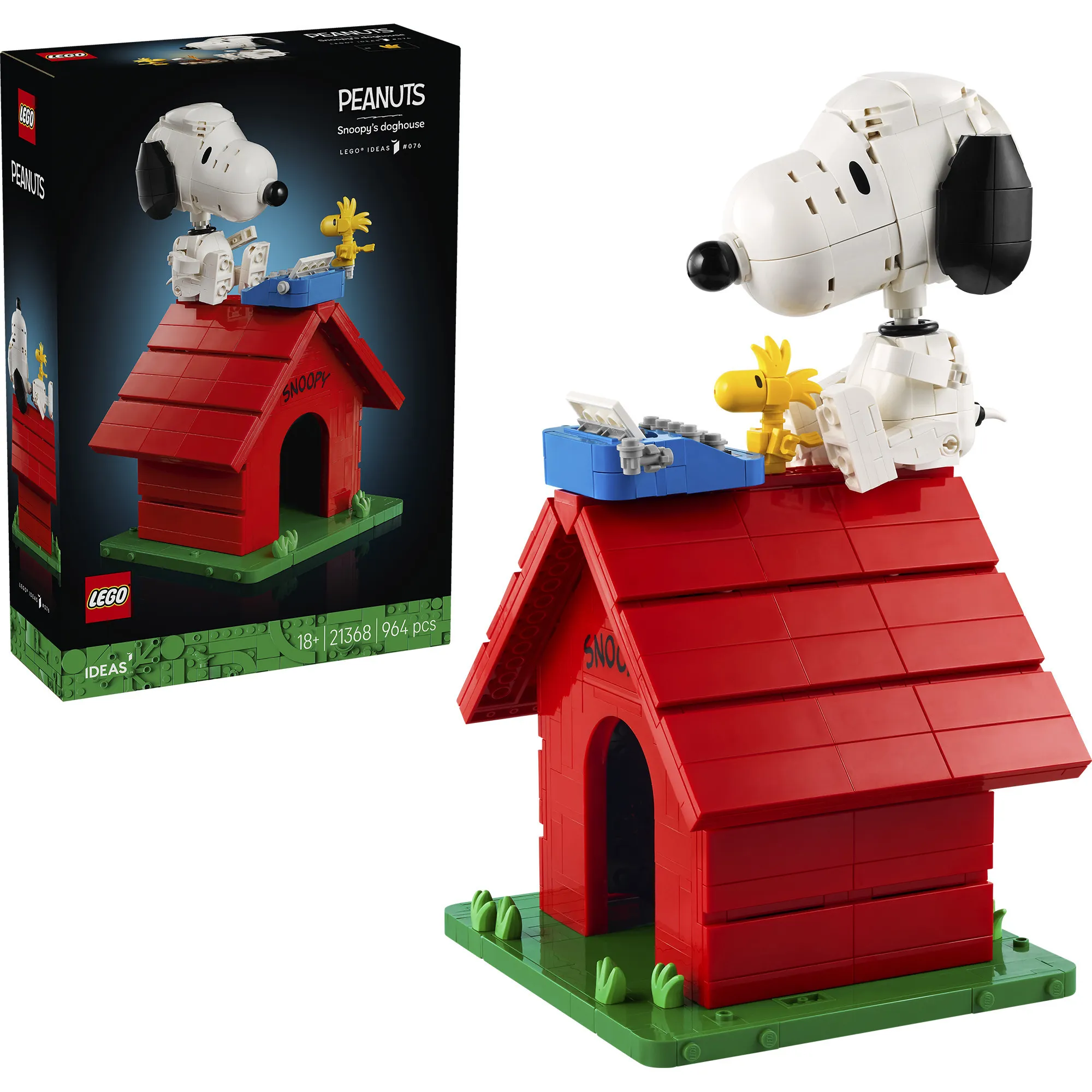 Ideas Peanuts: La cuccia di Snoopy, Giochi di costruzione