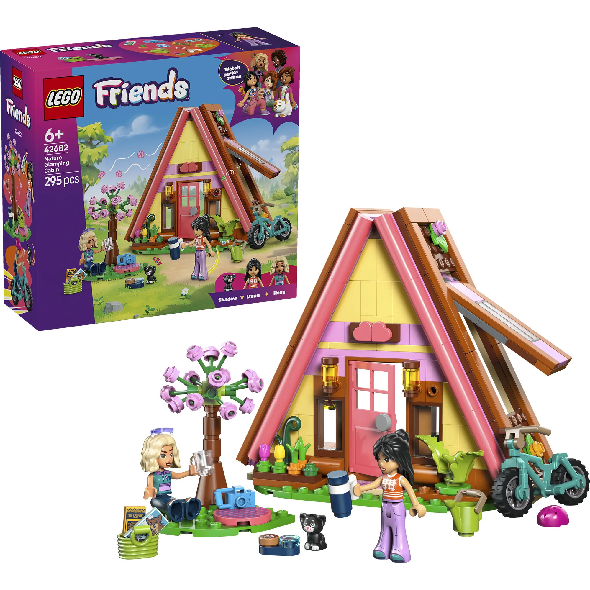 Friends Baita glamping nella natura, Giochi di costruzione