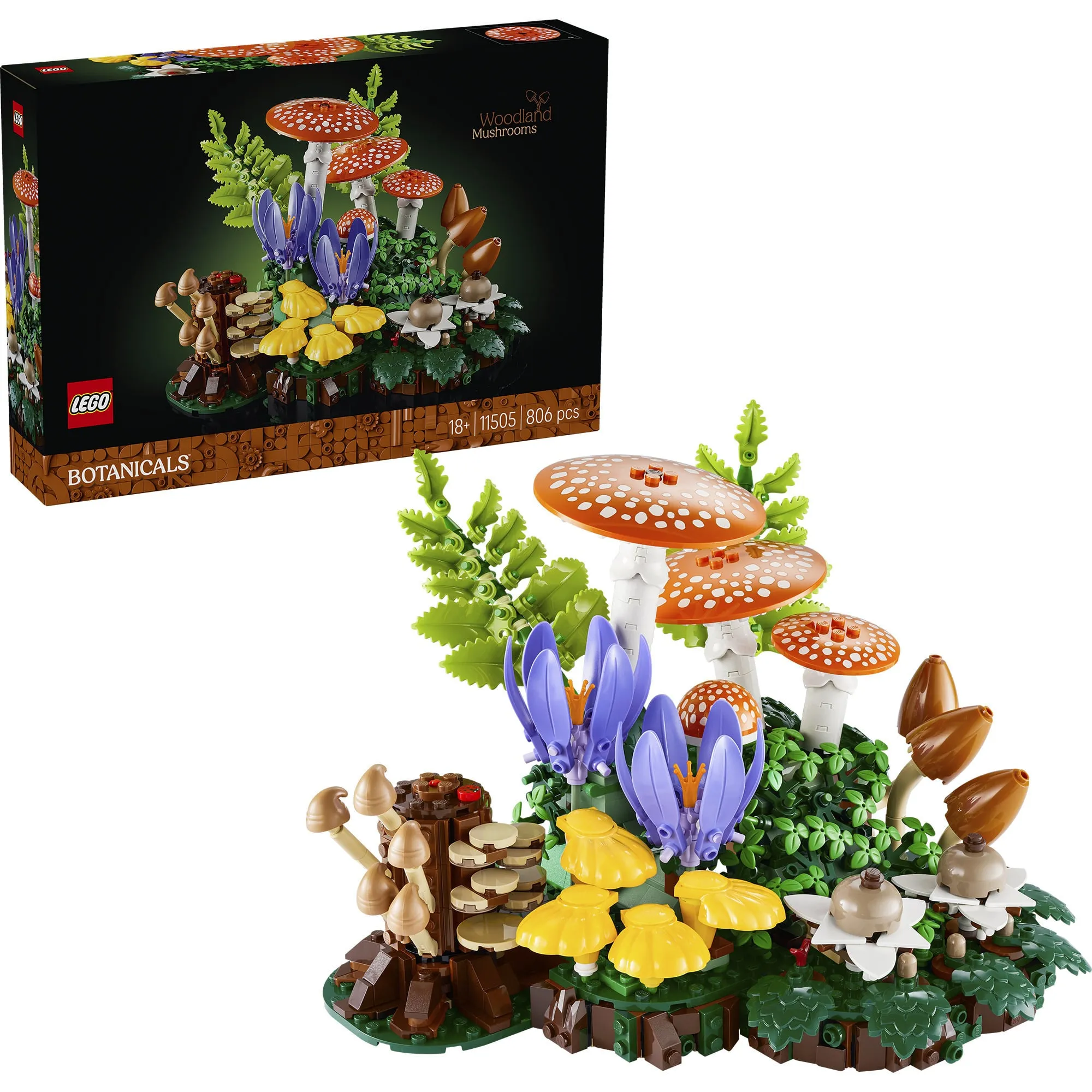 Botanicals Funghi di bosco, Giochi di costruzione