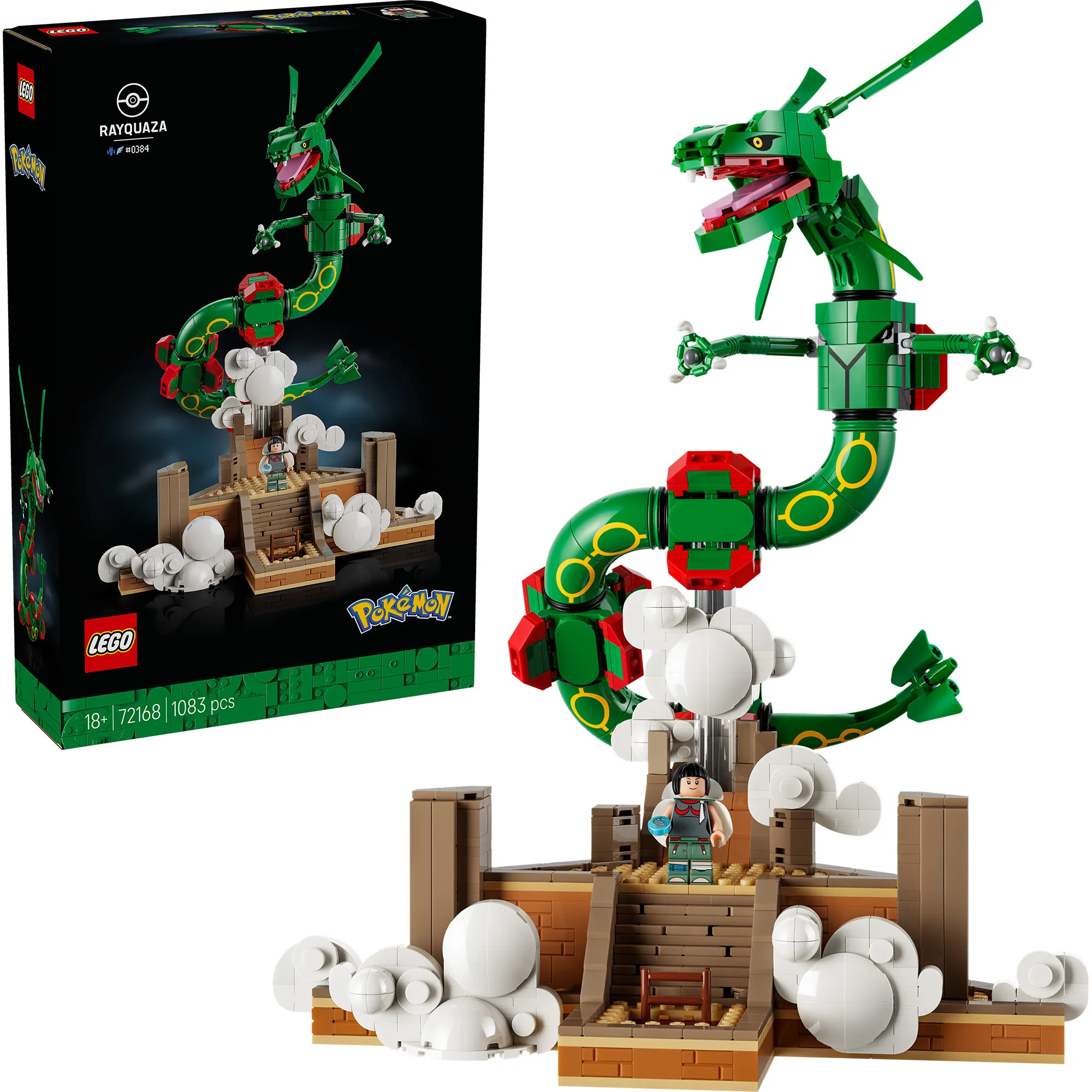 Pokémon Rayquaza, Giochi di costruzione
