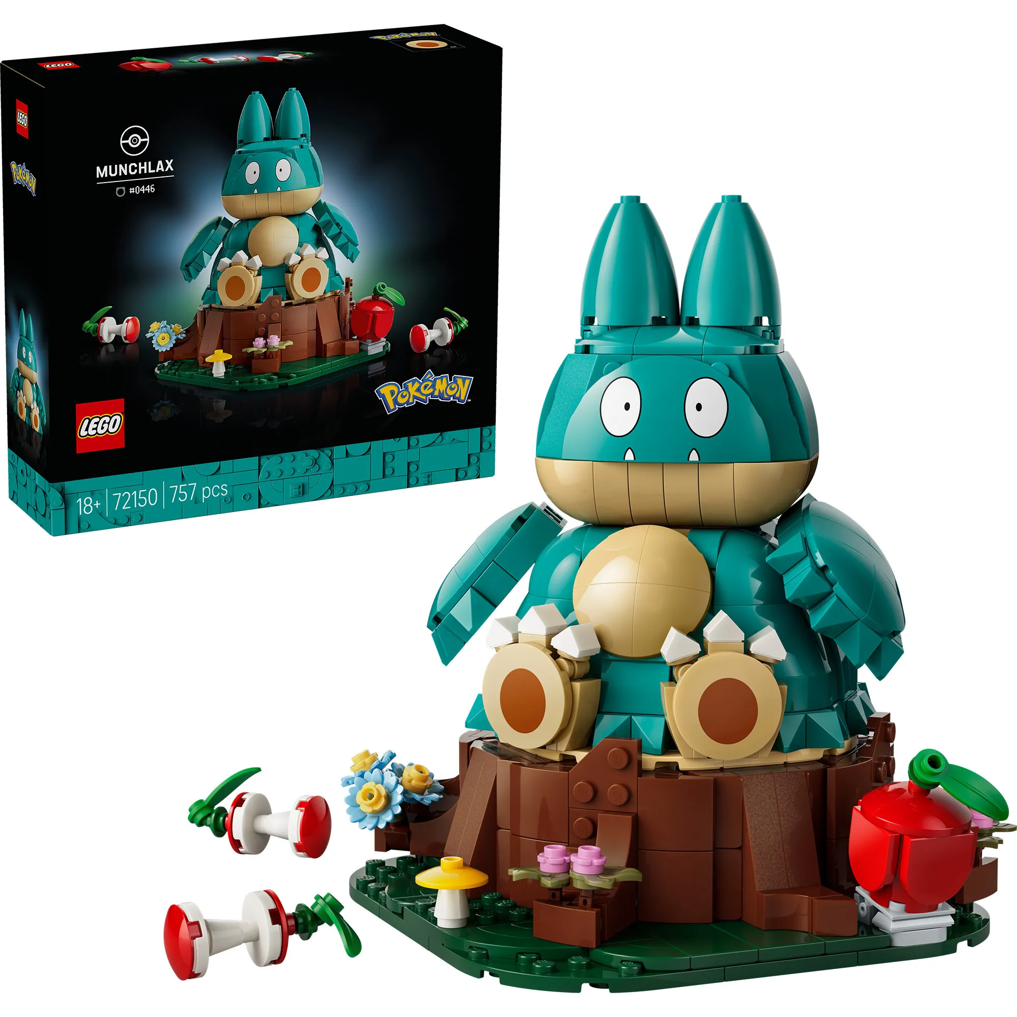 Pokémon Mampfaxo, Giochi di costruzione