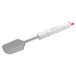 Spatola cucina leccapentola silicone (30x4,5cm) LILLO STILE Grigio e Bianco 0780