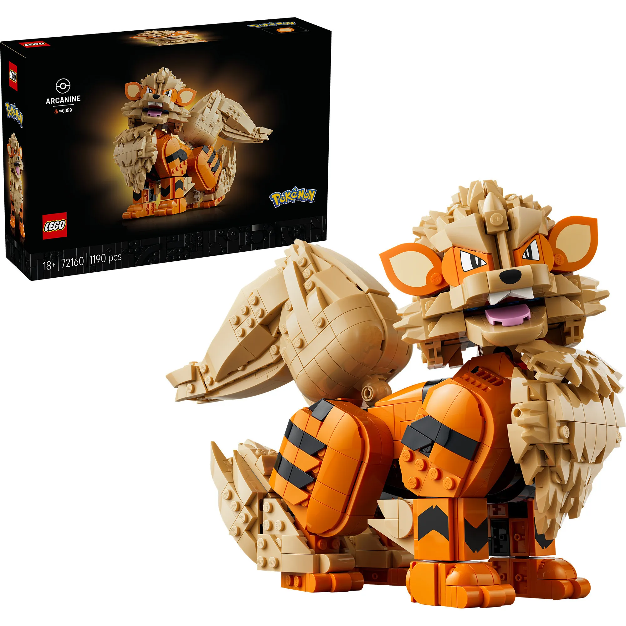 Pokémon Arcanine, Giochi di costruzione