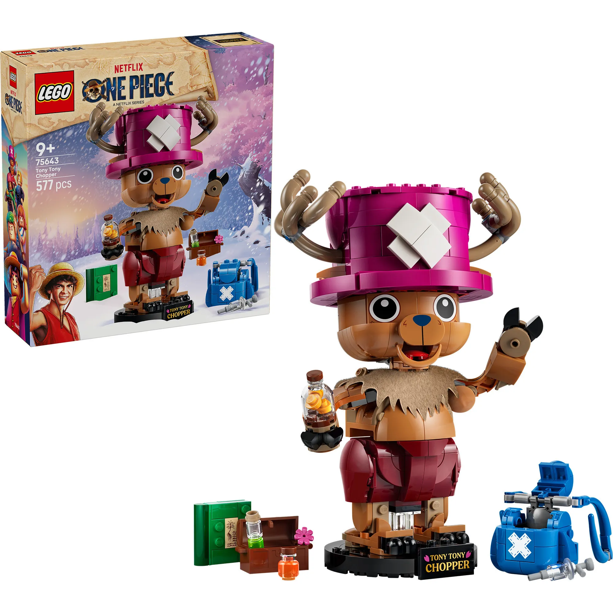 One Piece Tony Tony Chopper, Giochi di costruzione