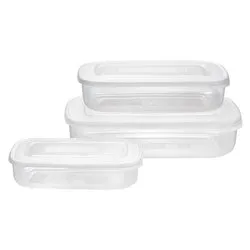 Set contenitori alimenti 3 pz (930 ml, 1,9 e 3,0 lt) FAMILY FOOD Bianco 9040572112
