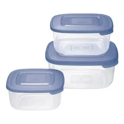 Set contenitori alimenti 3 pz (950 ml, 1,5 e 2,5 lt) FAMILY FOOD Azzurro 904063771G
