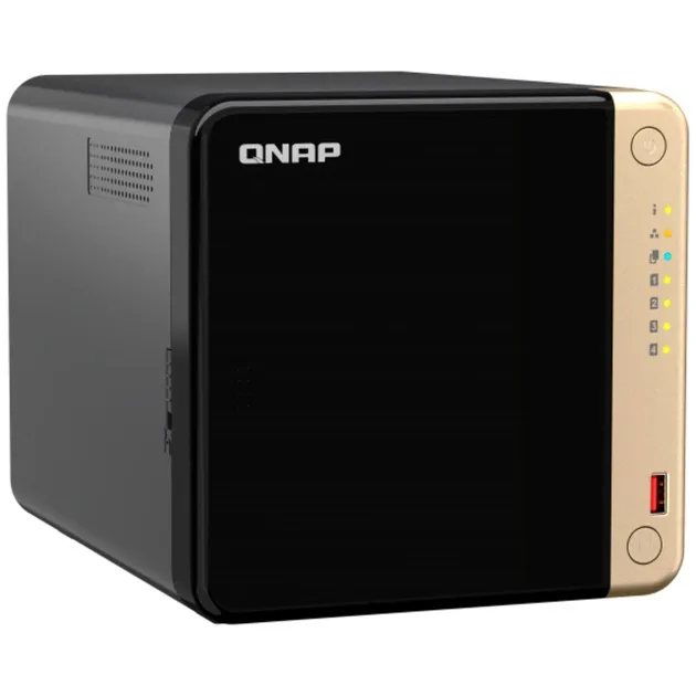 TS-464 NAS Tower Intel® Celeron® N5095 8 GB DDR4 0 TB QNAP QTS Nero
