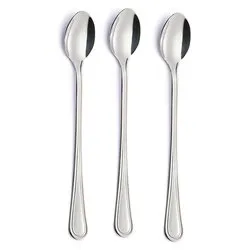Set cucchiai drink 3 pz Inox 18/10 (19,5cm) IMPERO Cromo lucido CVL220C3