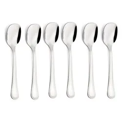 Set cucchiai gelato 6 pz Inox 18/10 (14,1cm) IMPERO Cromo lucido CVL210C6