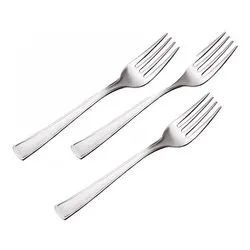 Set forchette frutta 3 pz Inox 18/0 (16,3cm) AMBASSADOR Cromo lucido CVLX70C3