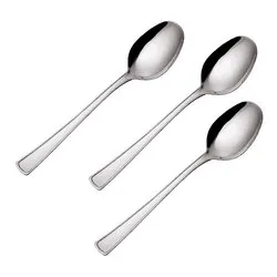 Set cucchiai tavola 3 pz Inox 18/0 (19cm) AMBASSADOR Cromo lucido CVLX40C3