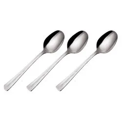 Set cucchiai tavola 3 pz Inox 18/10 (19,2cm) ELITE Cromo lucido CVLX40C3