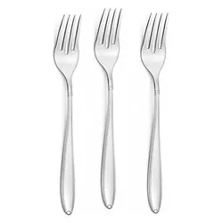 Set forchette frutta 3 pz Inox 18/10 (18cm) KAPPA Cromo lucido CVLX70C3